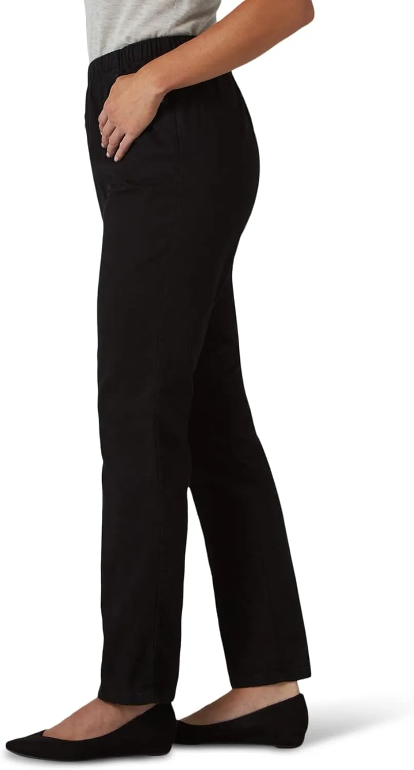 Chic Classic Collection Women's Stretch Elastic Waist Pull-On Legging Pant