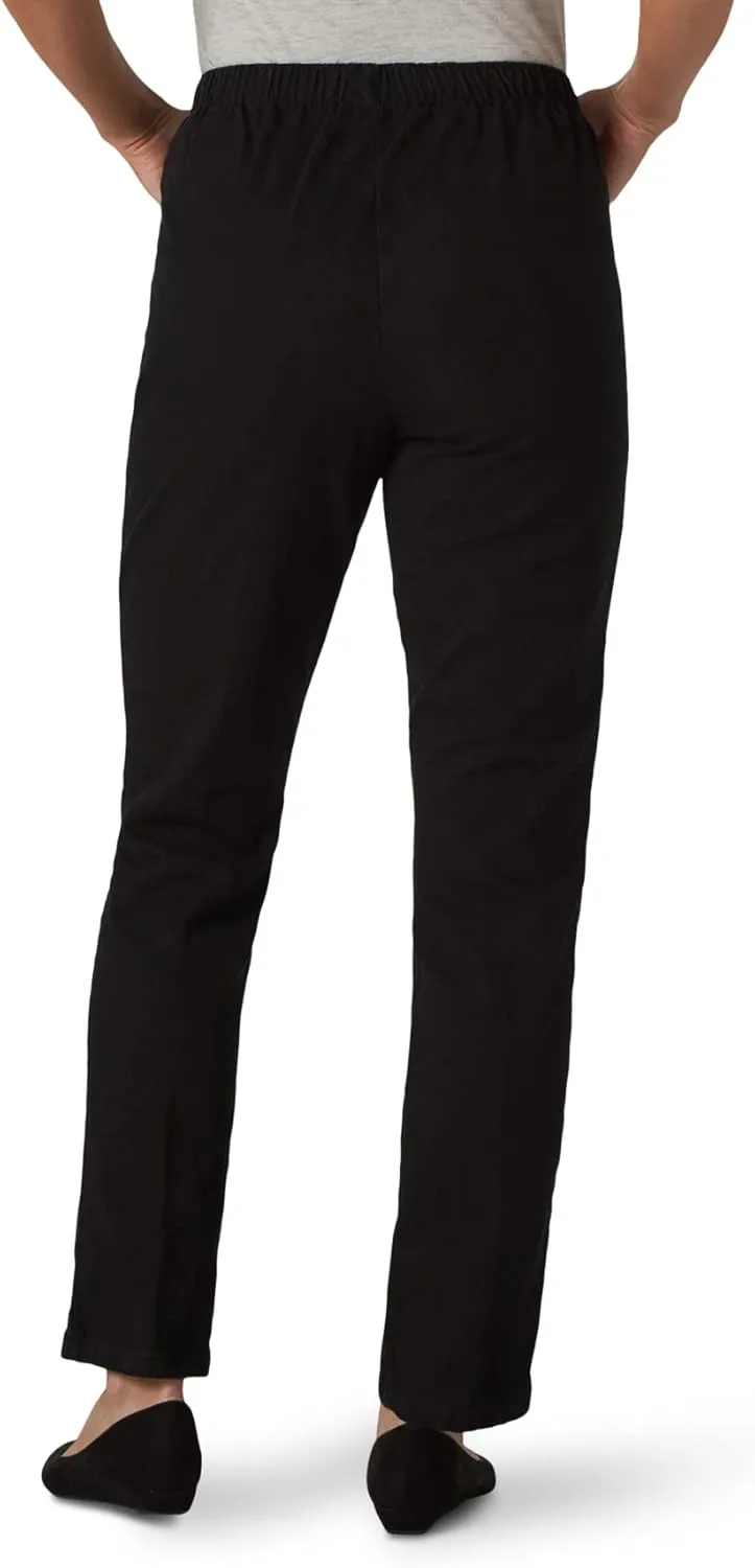 Chic Classic Collection Women's Stretch Elastic Waist Pull-On Legging Pant