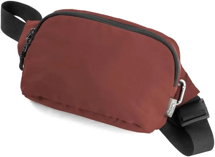 ChicoBag Belt Bag with Carabiner Clip | Eco-friendly Adjustable Fanny Pack Made from Recycled Materials (Jasper)