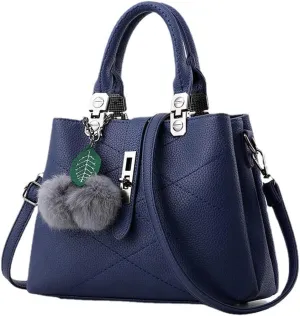Chikencall Women Classic Handbag and Purse Graceful Tote Vegan Leather Shoulder Bag Work Shopper Top Handle Satchel