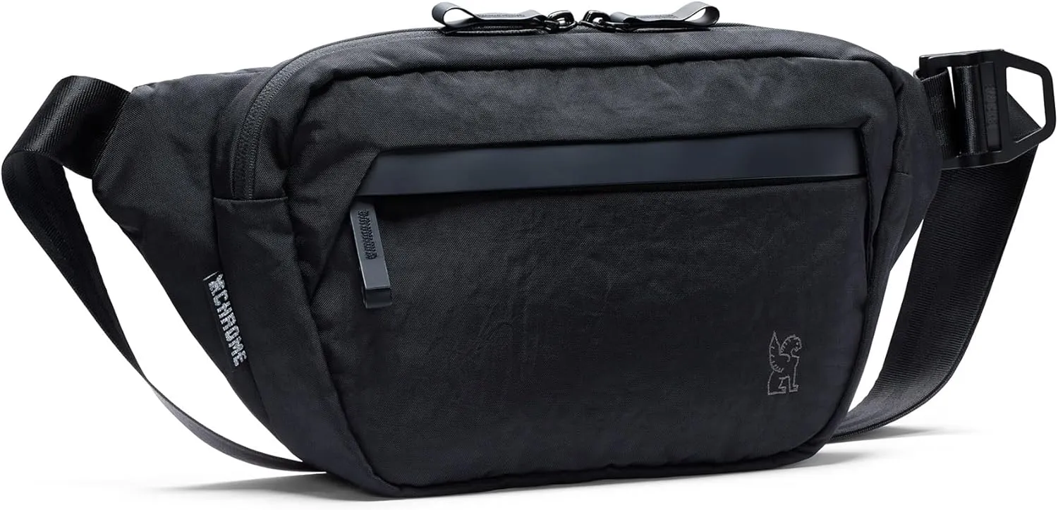 Chrome Industries Sabin Sling Bag for Men and Women – Large Main Compartment, Lightweight Recycled Materials and Metal Adjuster Buckle – 6L, Black