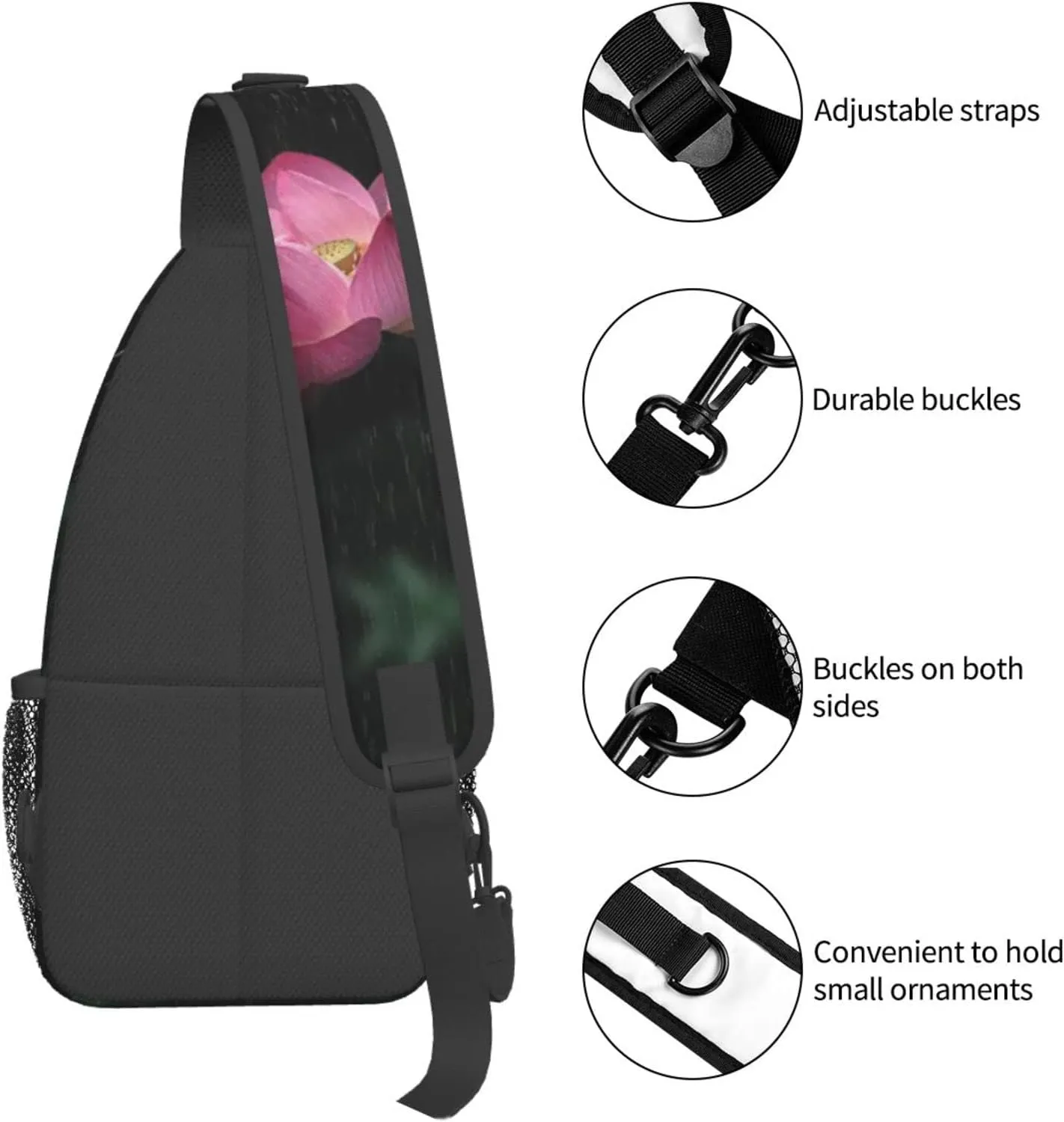 Cigar And Whiskey Cross Chest Bag Diagonally,Crossbody Backpack Travel Hiking Casual Chest Bags Lightweight Sling Bag