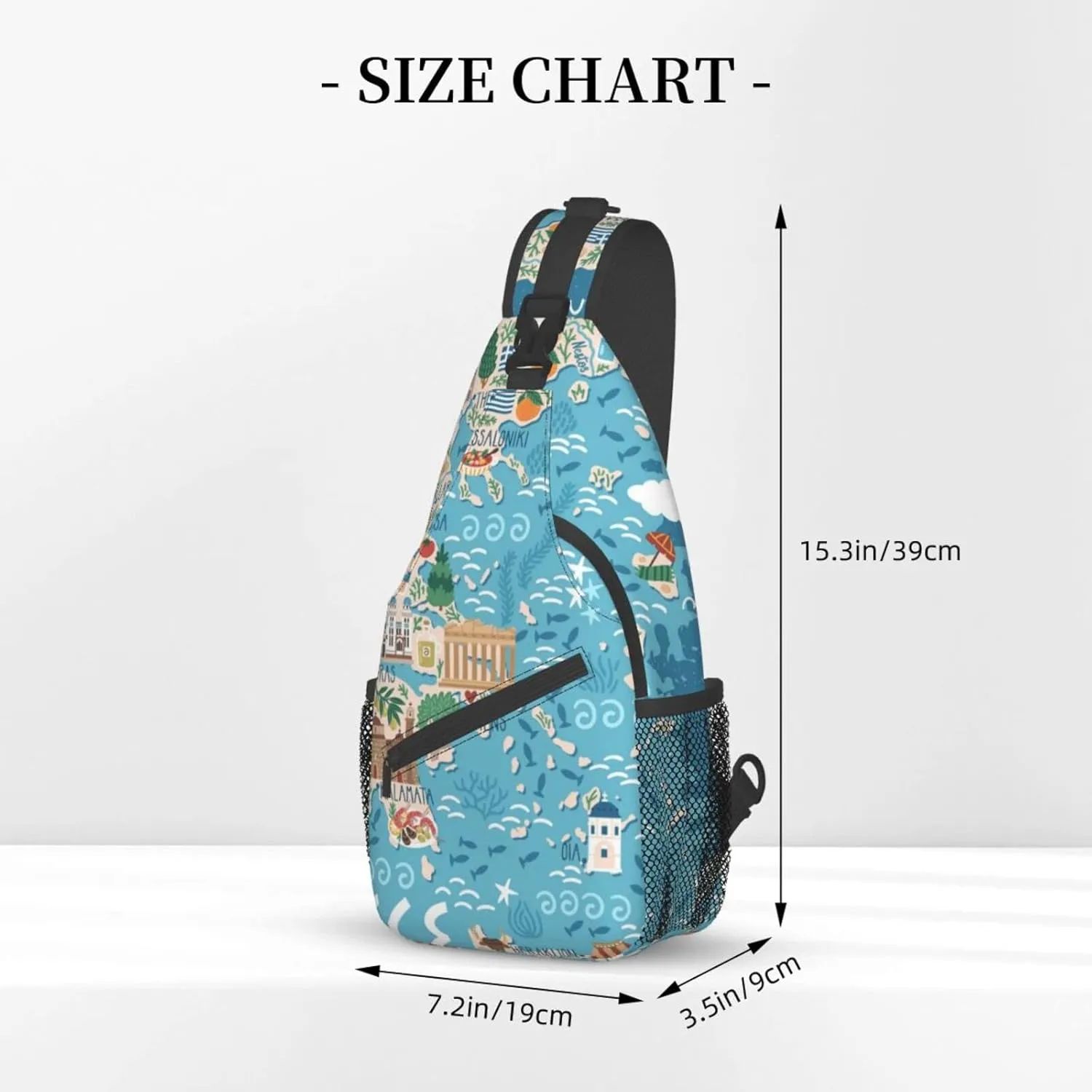 Cigar And Whiskey Cross Chest Bag Diagonally,Crossbody Backpack Travel Hiking Casual Chest Bags Lightweight Sling Bag