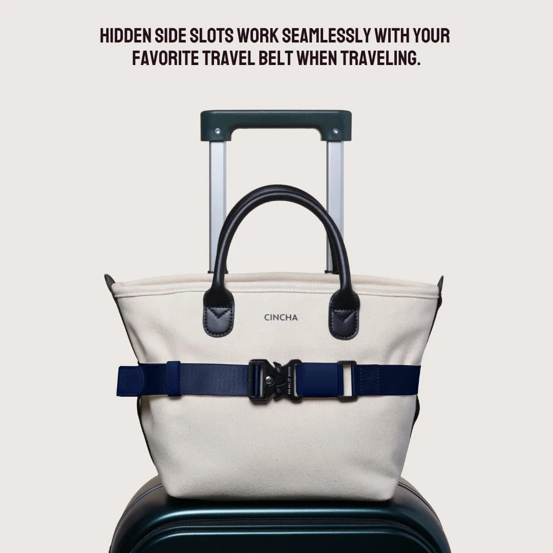 Cincha Canvas Go-Tote Bag, Water-Resistant, Versatile Travel Bag, Lightweight & Compact, As Seen on Oprah's Favorite Things