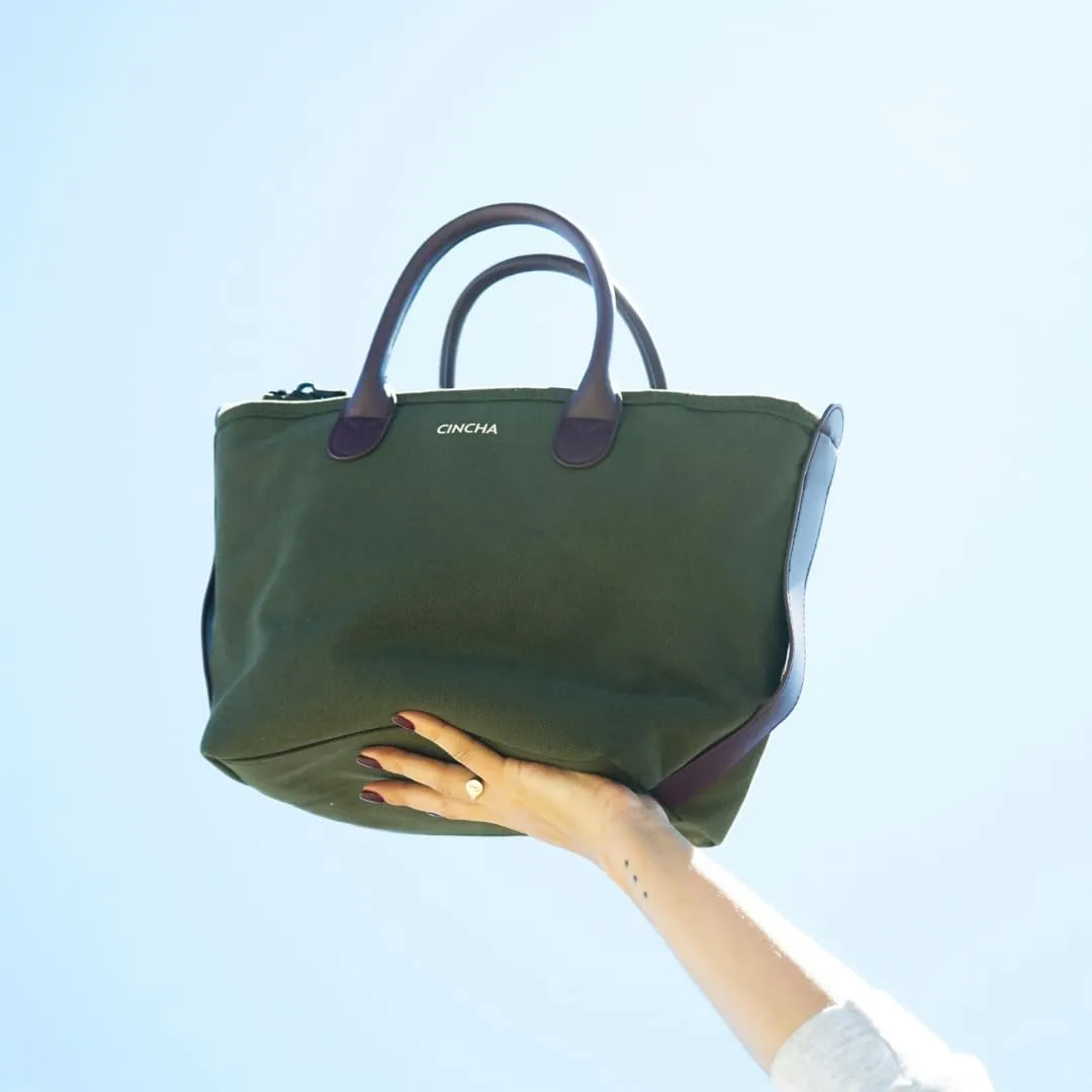 Cincha Canvas Go-Tote Bag, Water-Resistant, Versatile Travel Bag, Lightweight & Compact, As Seen on Oprah's Favorite Things