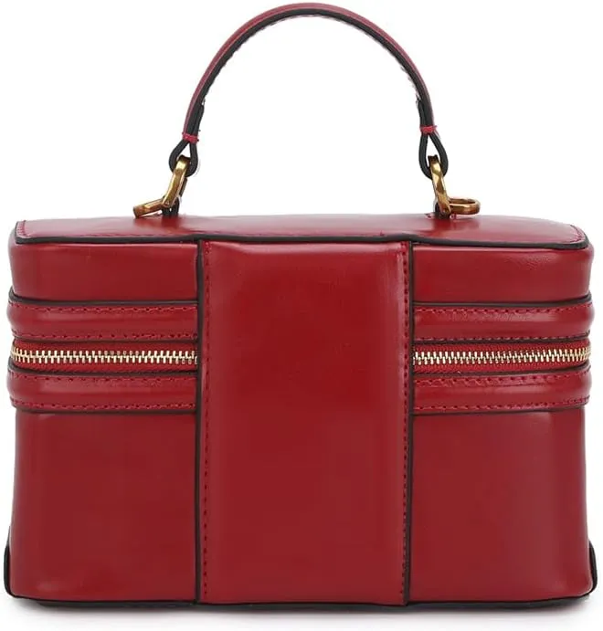 Classic Satchel Crossbody Purse for Women Chic Mini Box Purse, Women Crossbody Shoulder Bag