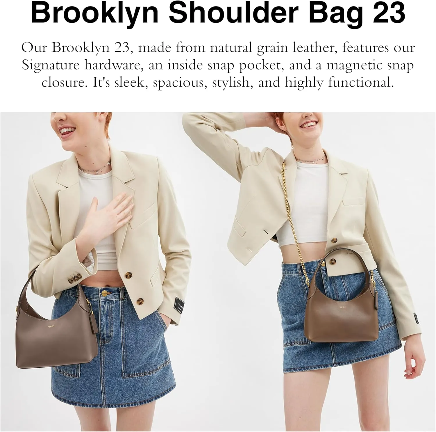 Coach Brooklyn Shoulder Bag 23