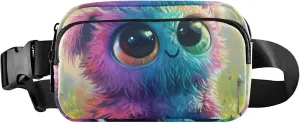 Colorful Creature Cute Fantasy Women Fanny Packs Designer Hip Pack Belt Bag Waterproof Crossbody Waist Bag
