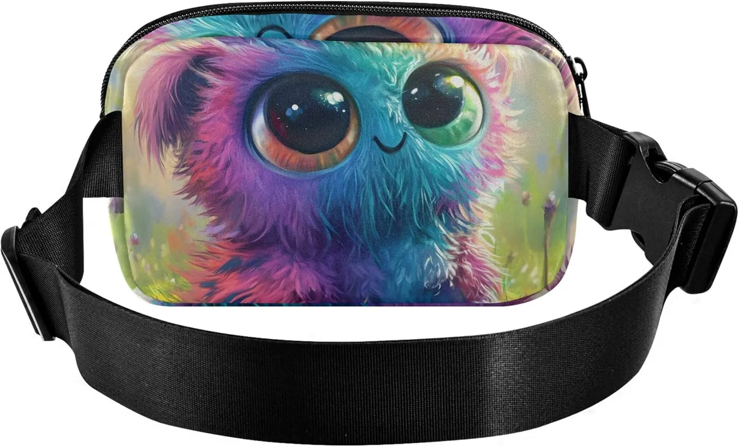 Colorful Creature Cute Fantasy Women Fanny Packs Designer Hip Pack Belt Bag Waterproof Crossbody Waist Bag