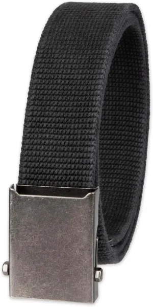 Columbia Unisex-Adult Military Web Belt-Adjustable One Size Cotton Strap and Metal Plaque Buckle