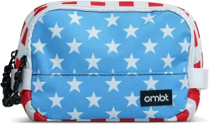 Combat Iron Tactical Men’s Fanny Pack | Adjustable Waist Belt, Zippered Pockets | Compact Lightweight Belt Bag | Everyday Hip Pouch for Travel Outdoor Running Hunting | American Flag