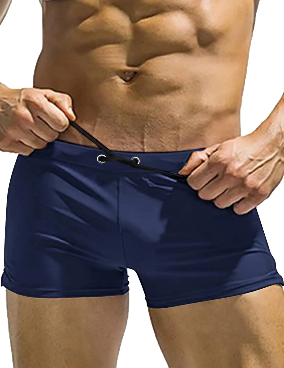 COOFANDY Men's Swimsuit Camo Quick Dry Mens Swimming Shorts Trunks with Pockets