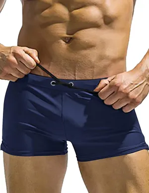 COOFANDY Men's Swimsuit Camo Quick Dry Mens Swimming Shorts Trunks with Pockets