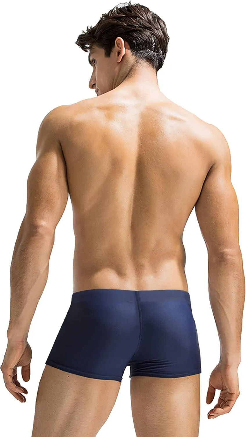 COOFANDY Men's Swimsuit Camo Quick Dry Mens Swimming Shorts Trunks with Pockets