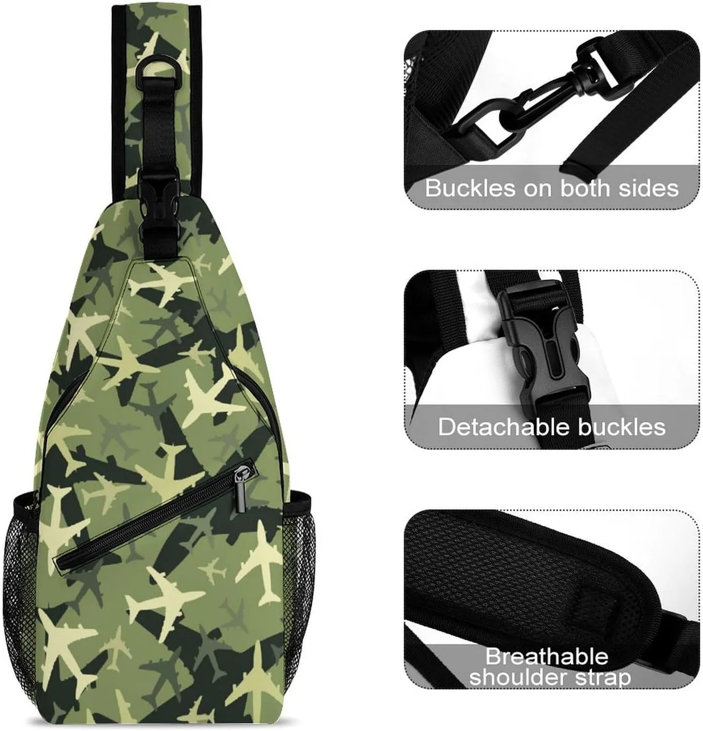 Corgi Butts Versatile And Convenient Multipurpose Crossbody Bag - Perfect for Travel And Hiking