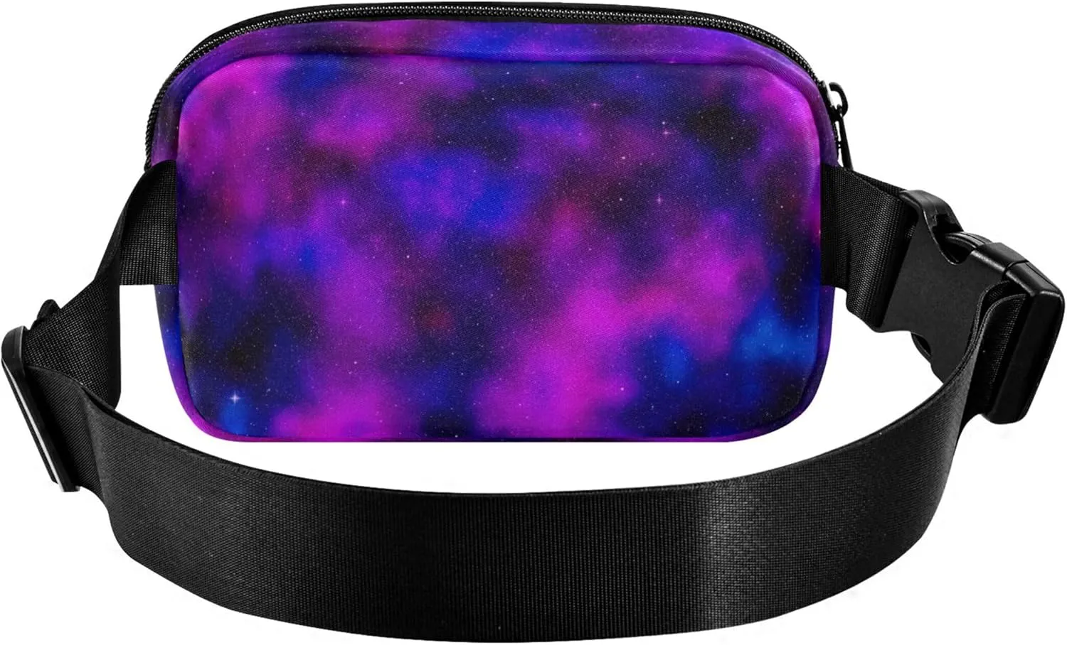 Cosmic Galaxy Purple Blue Colors Fanny Packs for Women Waterproof Anti Theft Belt Bag Cute Waist Purse for Women
