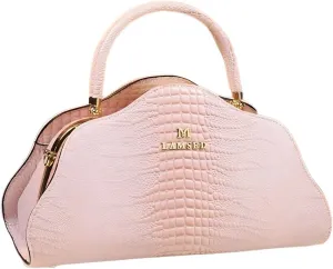 Crocodile Pattern Leather Women's Bag Top-Handle Satchel Crossbody Handbags Portable Purses Shoulder Messenger Bags