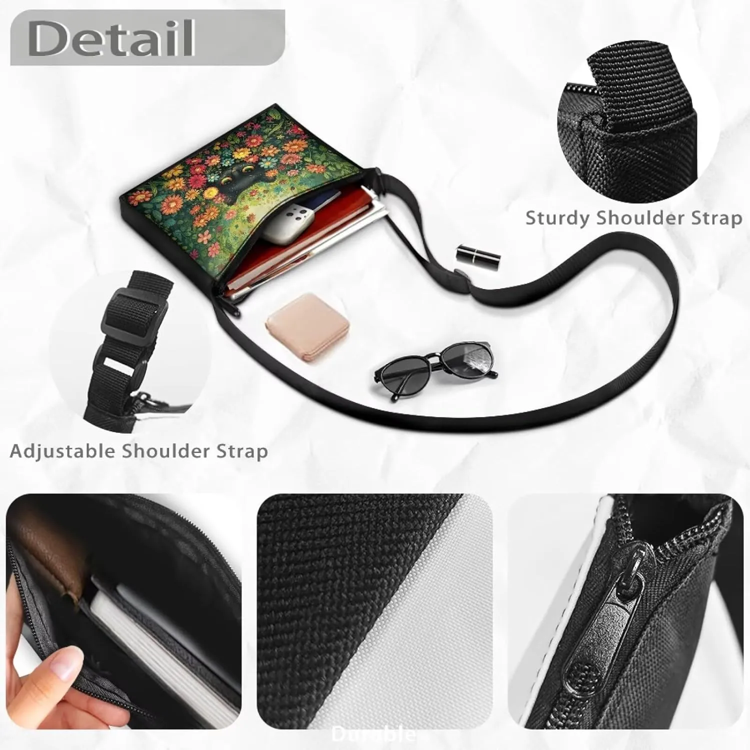 Cross Body Bag for Woman Shoulder Bag Schoolbag Small Handbags Cell Phone Purse Mini Wallet