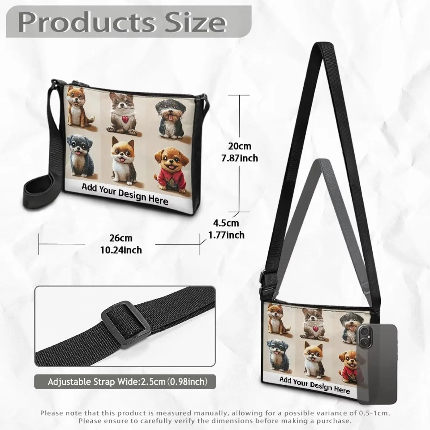 Cross Body Bag for Woman Shoulder Bag Schoolbag Small Handbags Cell Phone Purse Mini Wallet