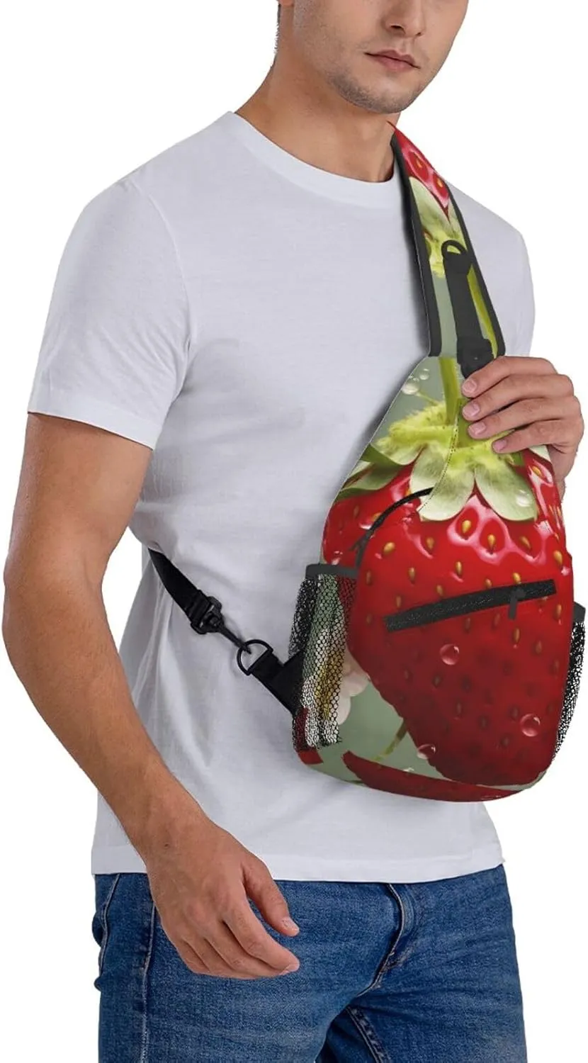 Cross Chest Bag Diagonally Sling Backpack Crossbody Shoulder Bag Milk Duck Yellow Sling Bag Travel Hiking Daypack