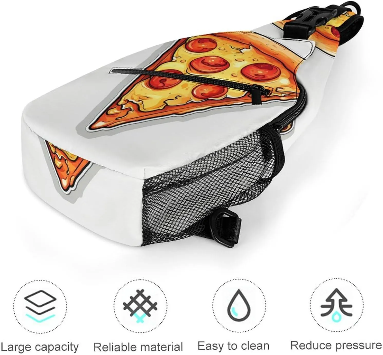 Crossbody Bag for Women Men Chest Bag Cool Dolphin Sling Bag Crossbody Shoulder Bag Sling Backpack