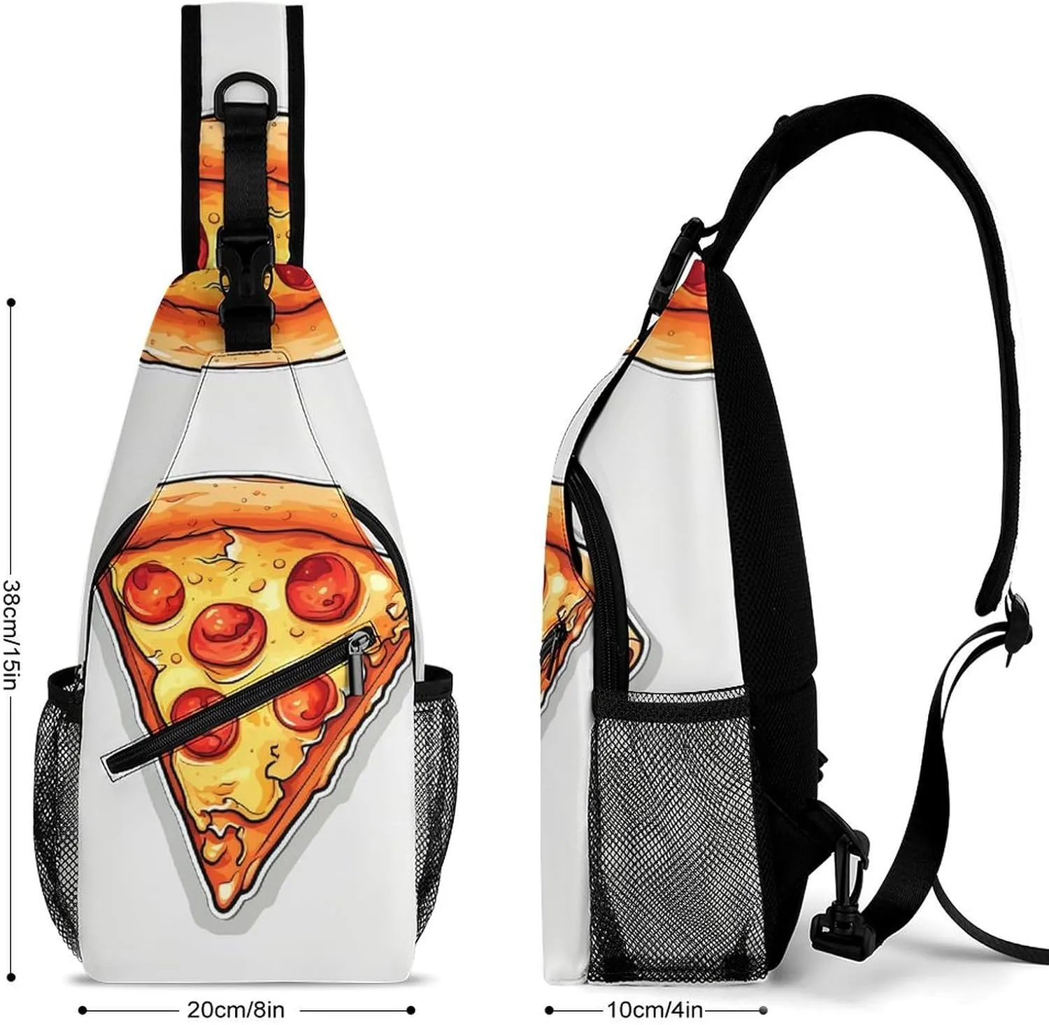 Crossbody Bag for Women Men Chest Bag Cool Dolphin Sling Bag Crossbody Shoulder Bag Sling Backpack