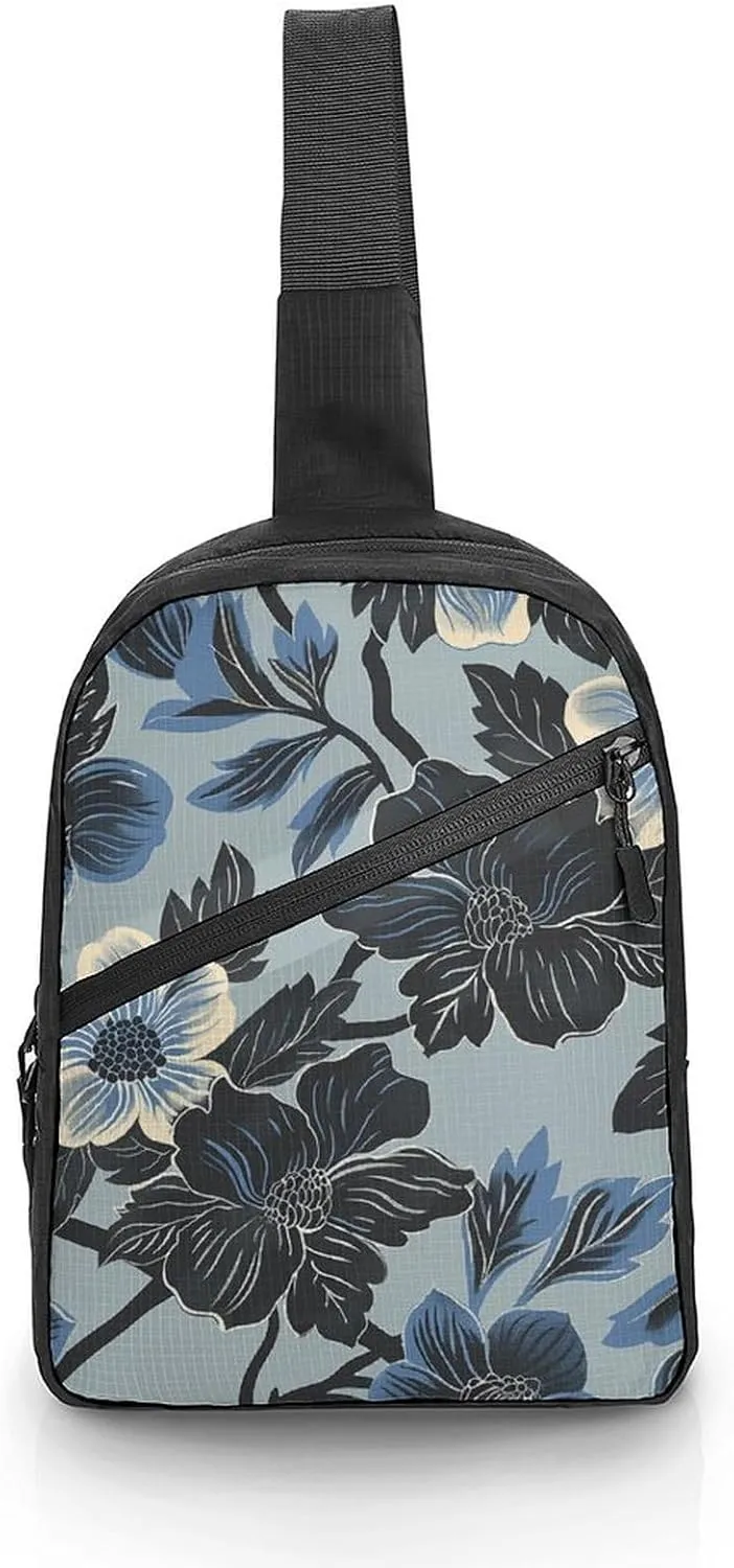 Crossbody Bag for Women Men Chest Bag Orange Slices Sling Bag Crossbody Shoulder Bag Sling Backpack