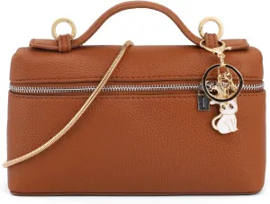 Crossbody Bag for Women Pouch Top-Handle Bag Designer Shoulder Leather Handbag Trendy Purse