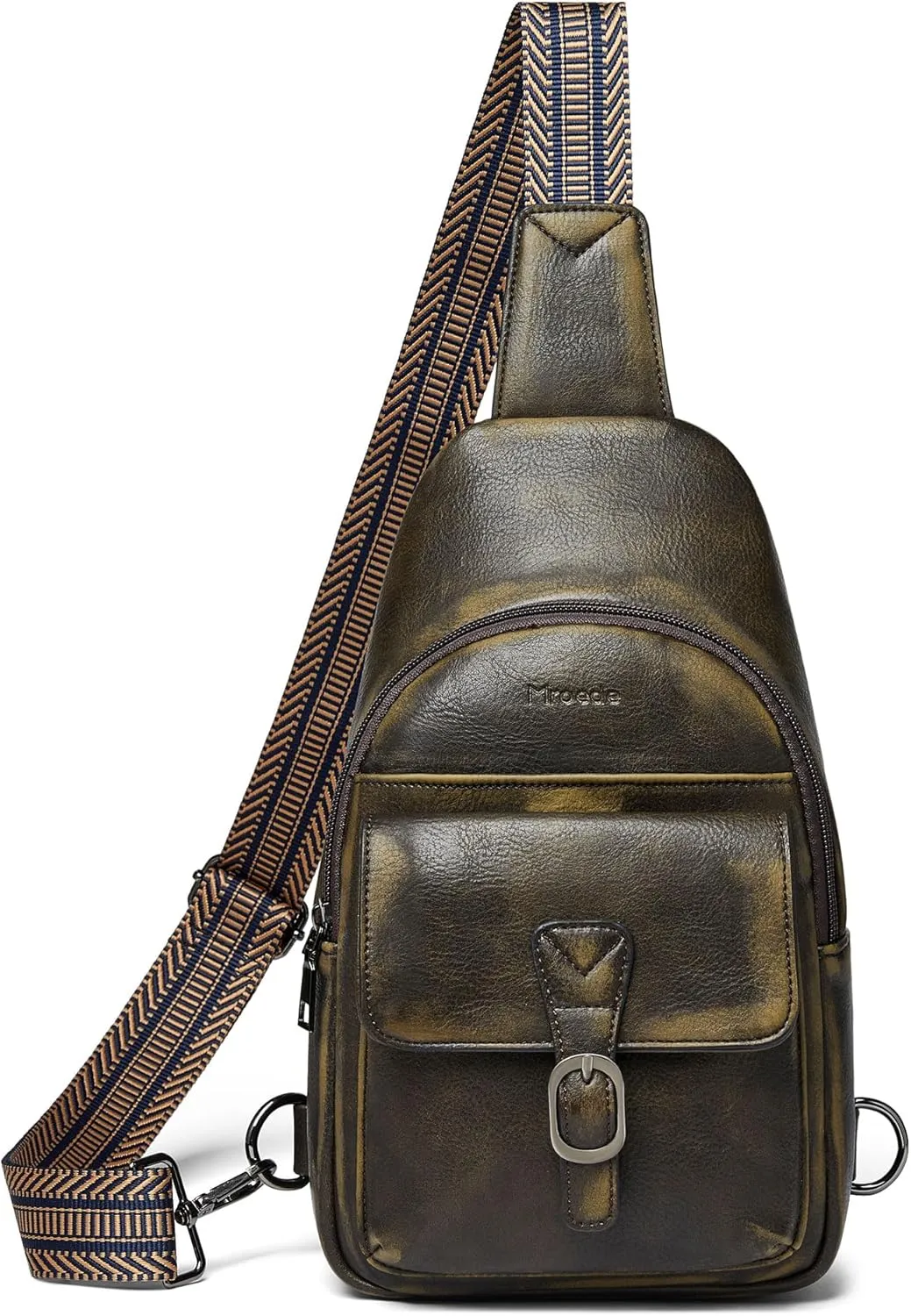 Crossbody Bags for Women Men Sling Bag 5 Pockets Fanny Pack Sling Backpack Chest Daypack Travel Purse Anti Theft