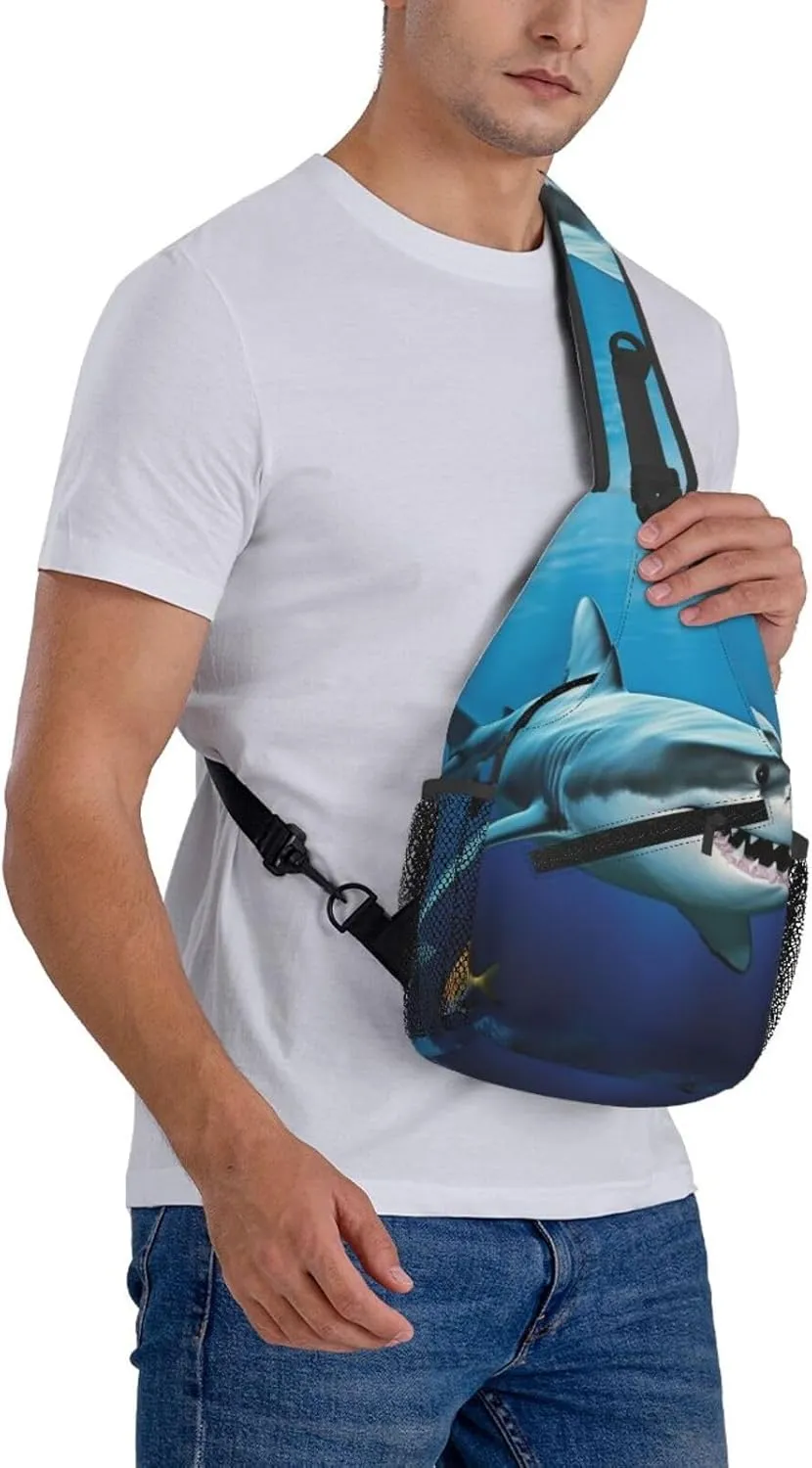 Crossbody Bags for Women Men Trendy Sling Bag Casual Chest Bag Halloween Night Sky Shoulder Bag for Travel Sport
