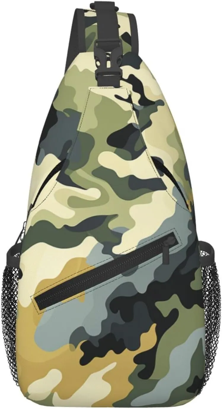 Crossbody Bags for Women Men Trendy Sling Bag Casual Chest Bag Heart Shape and Bunny Shoulder Bag for Travel Sport