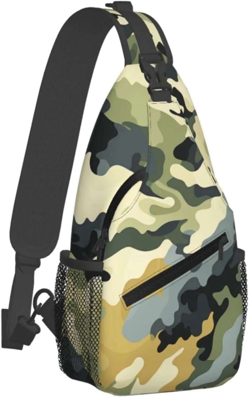 Crossbody Bags for Women Men Trendy Sling Bag Casual Chest Bag Heart Shape and Bunny Shoulder Bag for Travel Sport