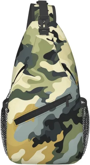 Crossbody Bags for Women Men Trendy Sling Bag Casual Chest Bag Heart Shape and Bunny Shoulder Bag for Travel Sport