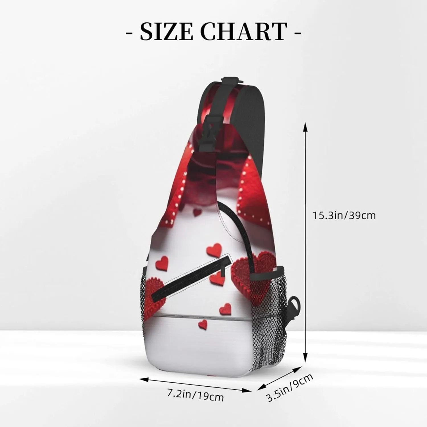 Crossbody Bags for Women Men Trendy Sling Bag Casual Chest Bag Heron Shoulder Bag for Travel Sport