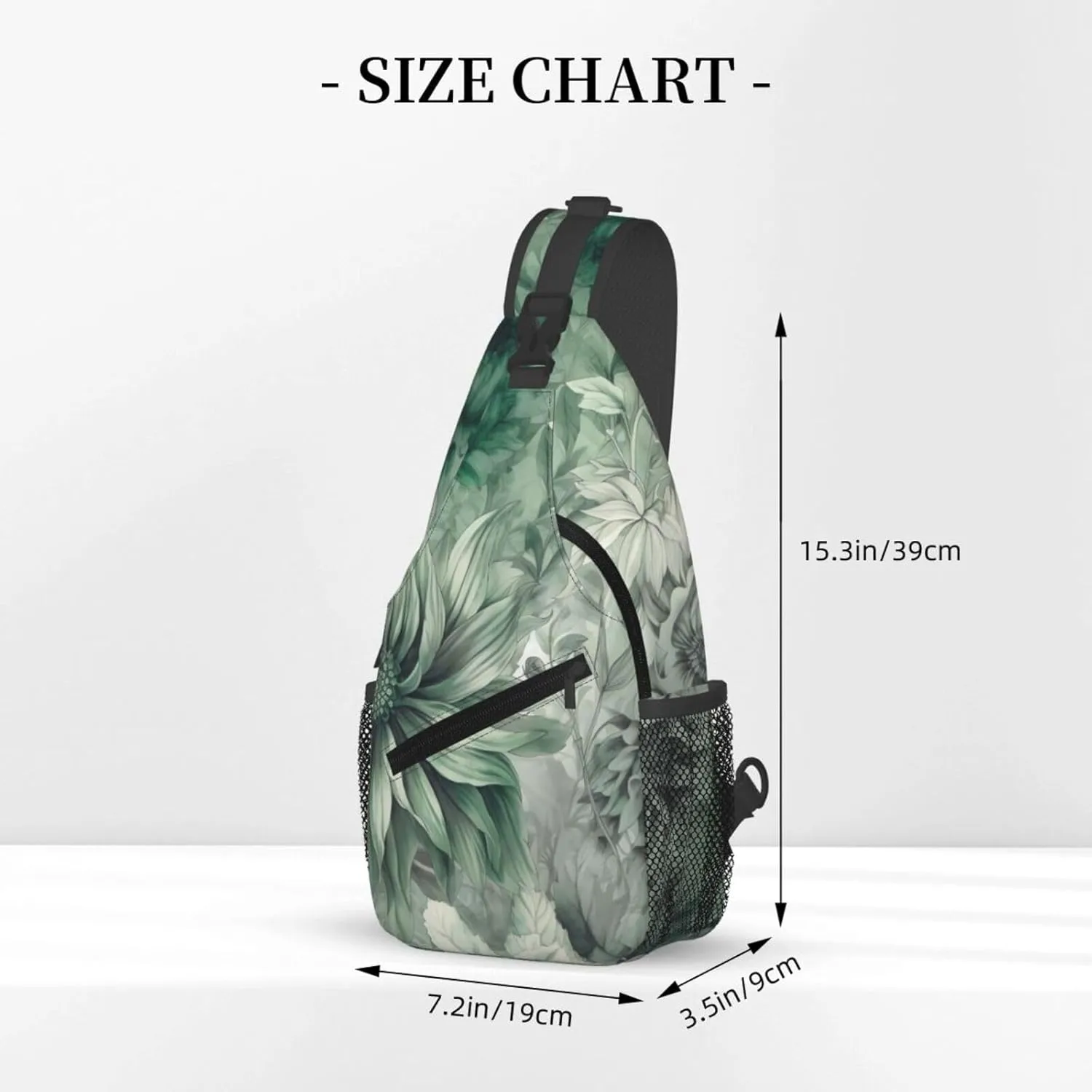 Crossbody Bags for Women Men Trendy Sling Bag Casual Chest Bag Polka Dot Sweater Dog Shoulder Bag for Travel Sport