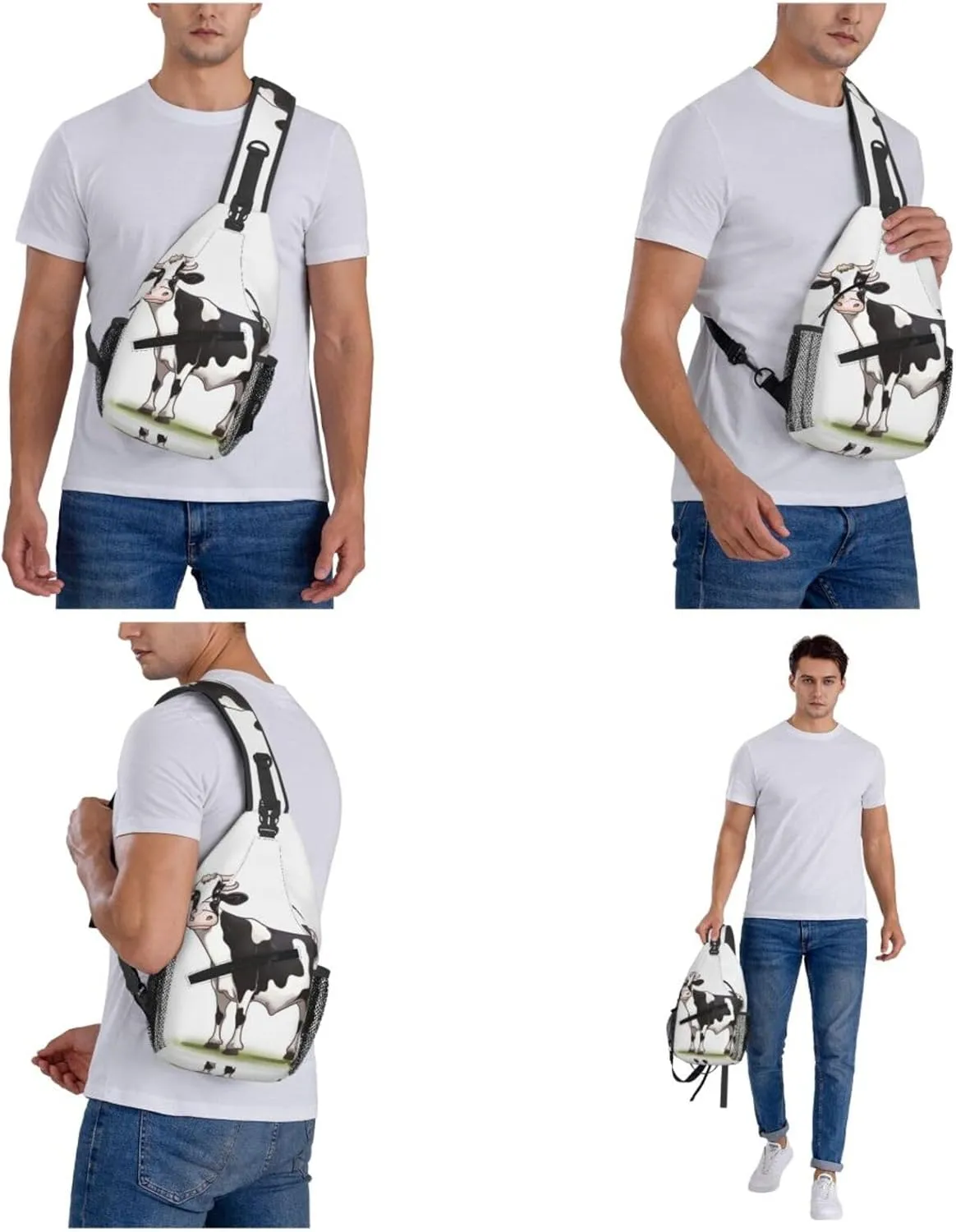 Crossbody Bags for Women Men Trendy Sling Bag Casual Chest Bag Sea Turtle Shoulder Bag for Travel Sport