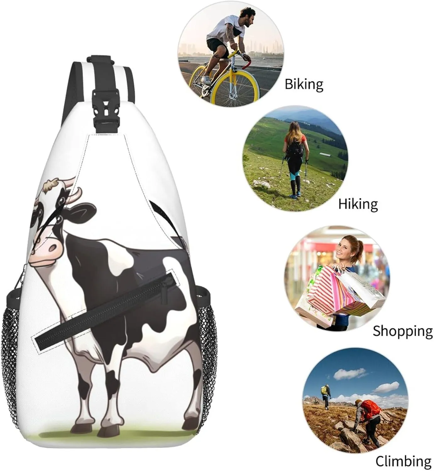 Crossbody Bags for Women Men Trendy Sling Bag Casual Chest Bag Sea Turtle Shoulder Bag for Travel Sport