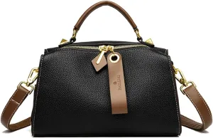 Crossbody Bags for Women Shoulder Handbags Dual Straps, Dual Directional Zipper Closure, Medium Size in 4 Colors