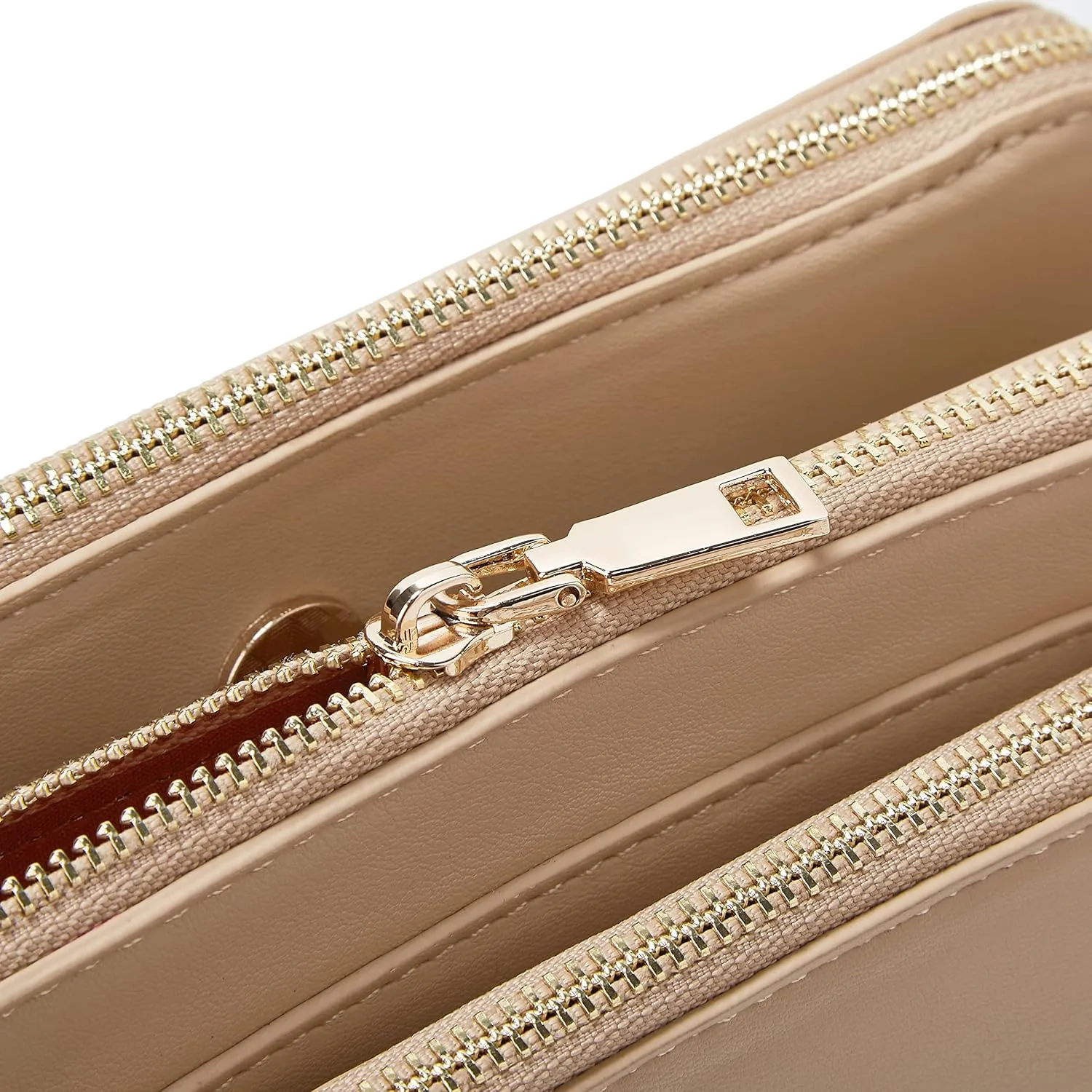 Crossbody Bags for Women Three-Layer Shoulder Bag Vegan Leather Multiple Compartments Handbag Purses Satchel Hobo Clutch 2024