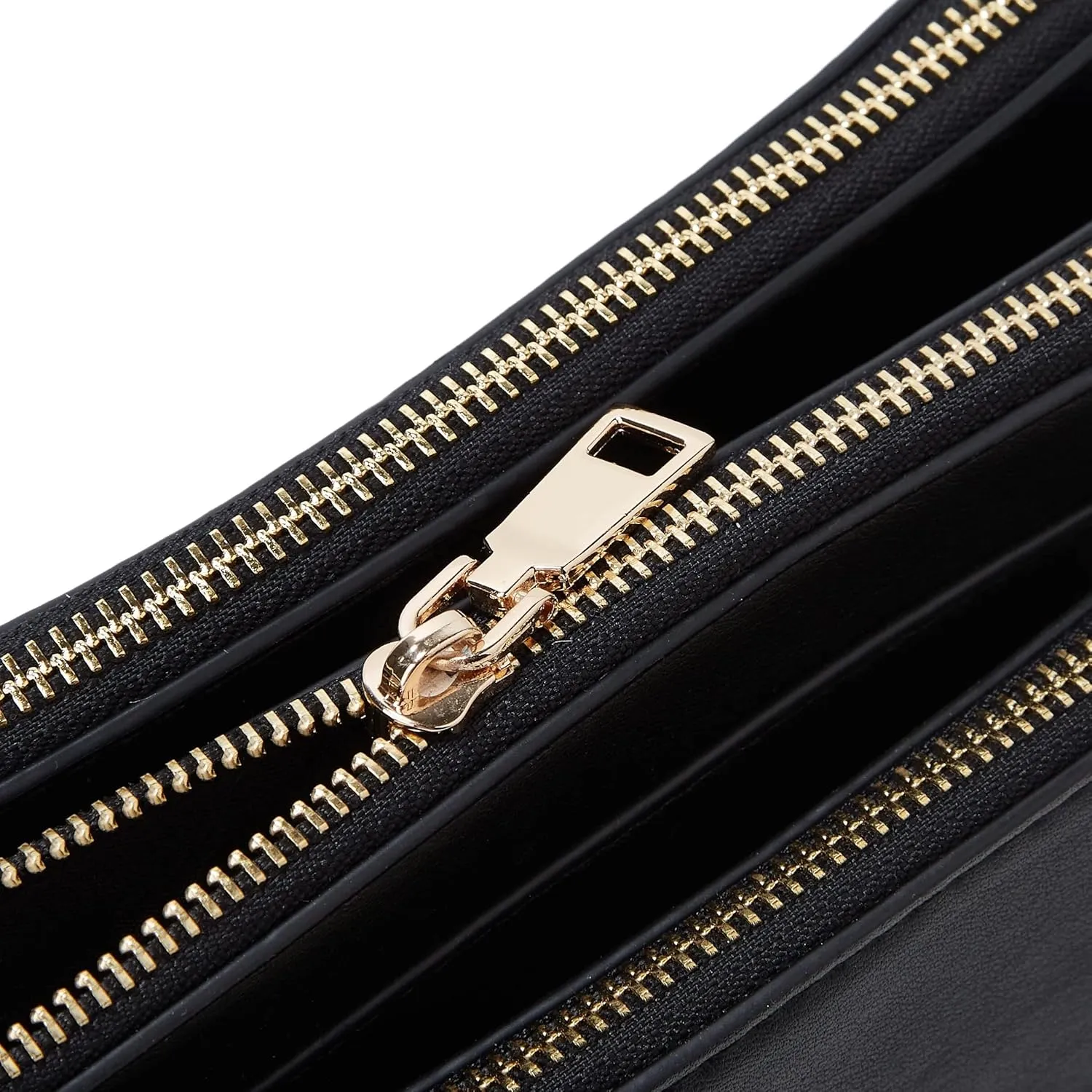 Crossbody Bags for Women Three-Layer Shoulder Bag Vegan Leather Multiple Compartments Handbag Purses Satchel Hobo Clutch