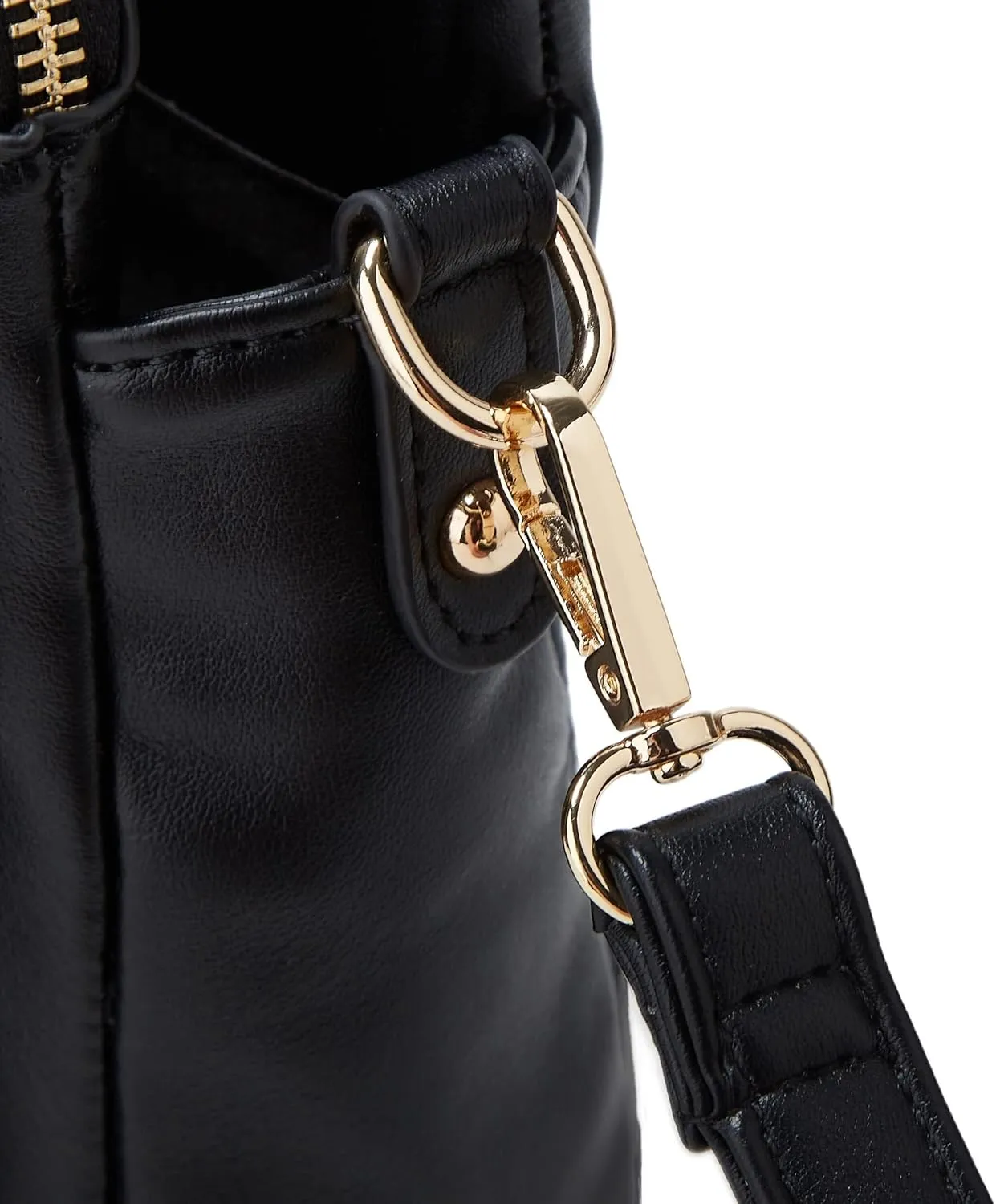 Crossbody Bags for Women Three-Layer Shoulder Bag Vegan Leather Multiple Compartments Handbag Purses Satchel Hobo Clutch