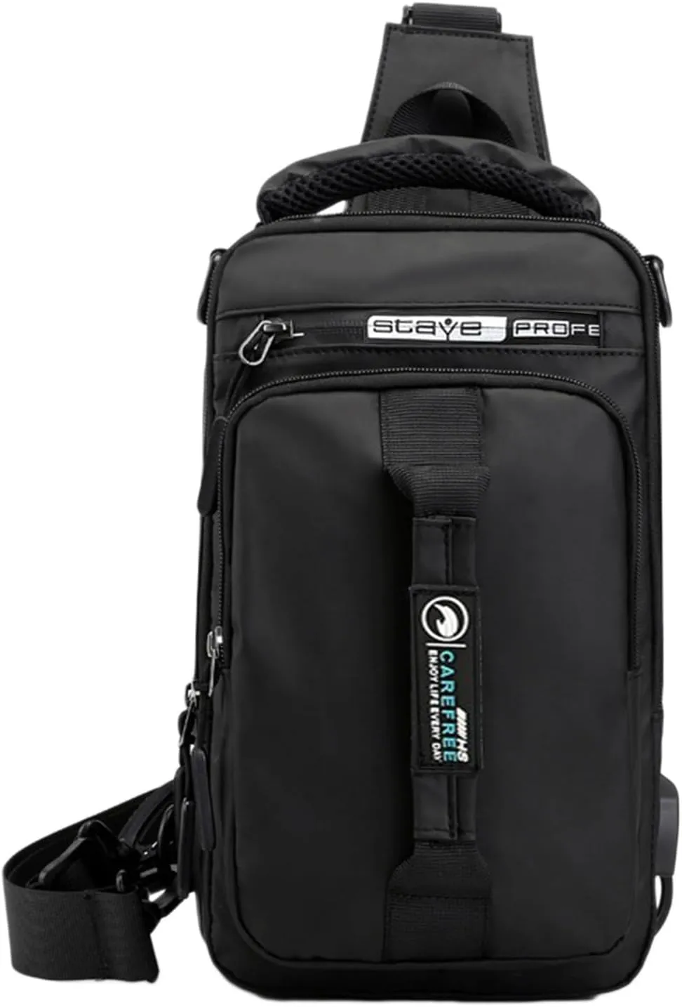 Crossbody Bags Sling Backpack for Women and Men, Casual Chest Bag, Shoulder Bag, Travel Hiking Daypack
