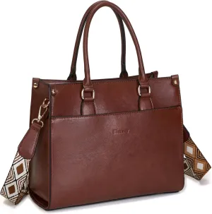 Crossbody Purses and Handbags for Women,Vegan Leather Satchel Shoulder Bags Top Handle Purses For Women