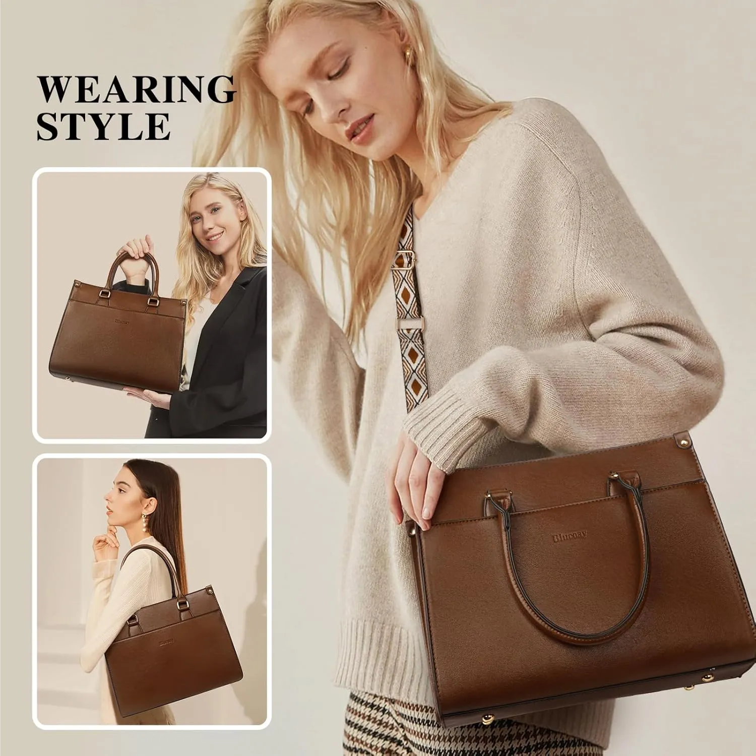 Crossbody Purses and Handbags for Women,Vegan Leather Satchel Shoulder Bags Top Handle Purses For Women