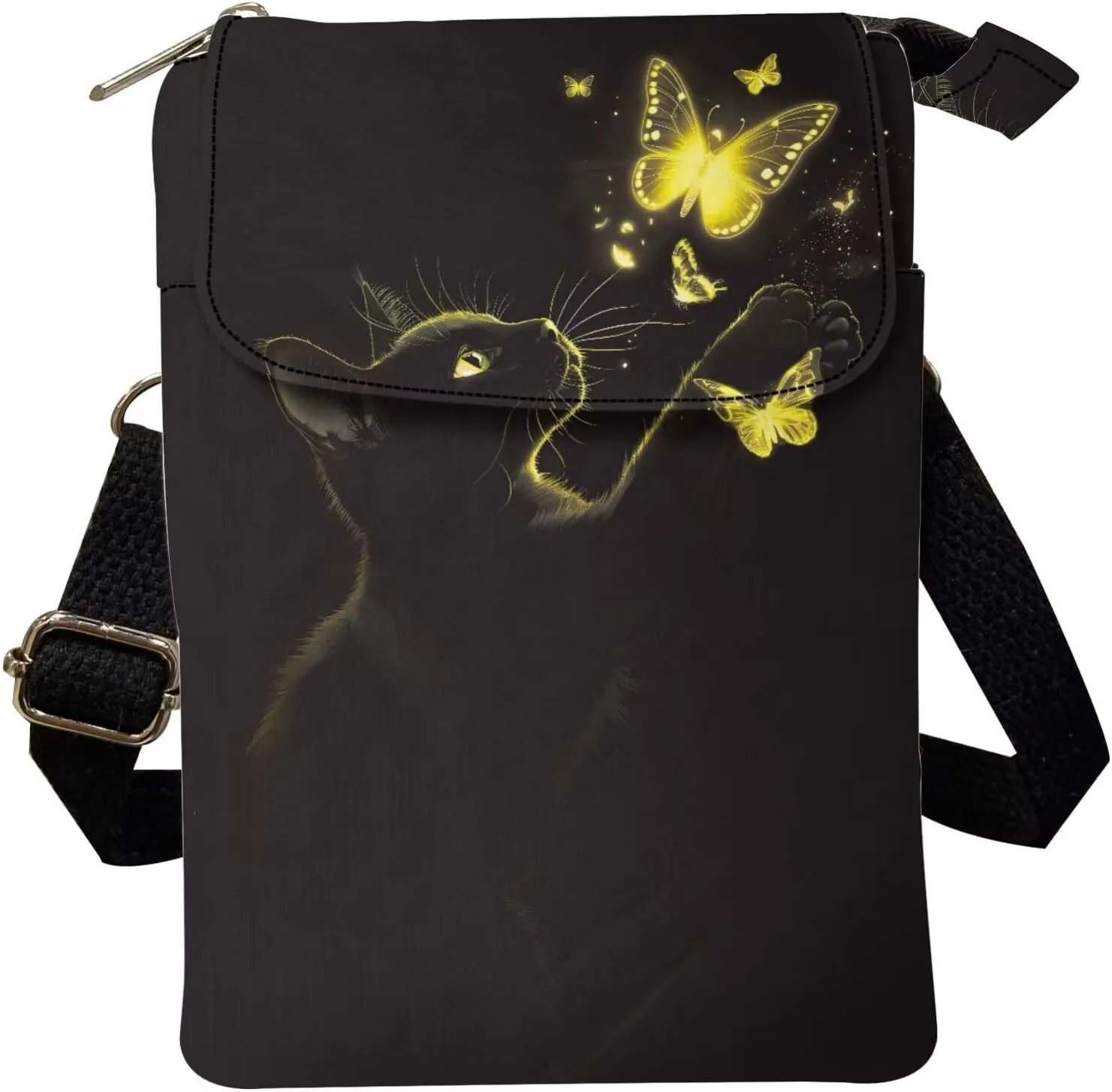 Crossbody Purses for Women Trendy Lightweight Fanny Pack with Zipper Adjustable Strap Cross Body Purses for Women