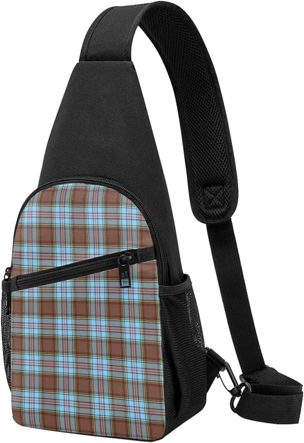 Crossbody Sling Backpack Anderson Ancient Tartan Shoulder Chest Bag Daypack for Traveling Sport