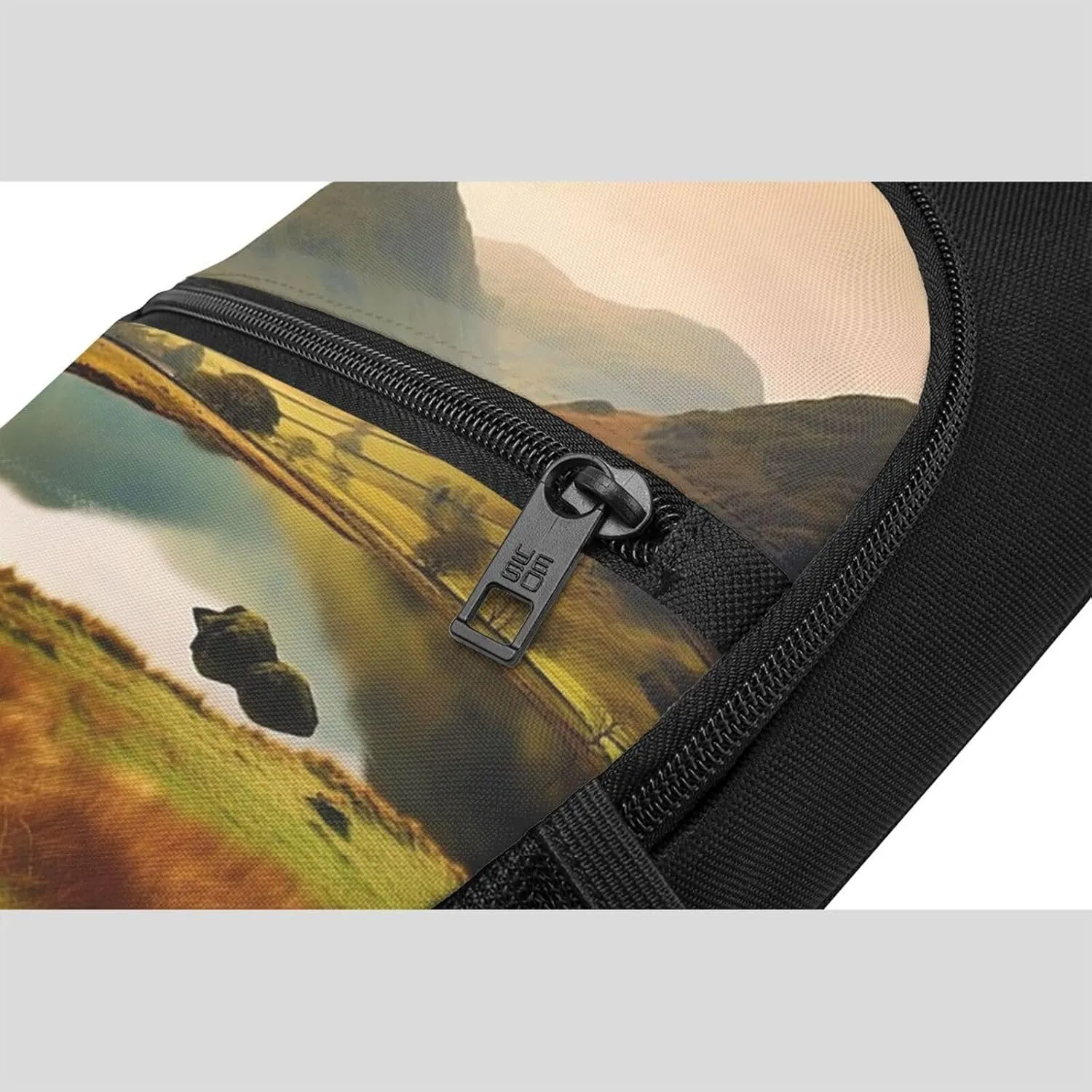 Crossbody Sling Backpack Sling Bag for Men Women Cross Chest Bag Shoulder Bag Lake District National Park3 Travel Hiking Daypack