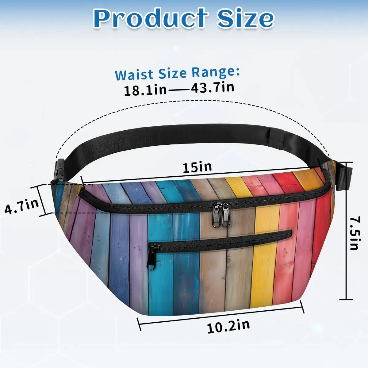 Crossbody Sling Bag for Women Men Plaid Pattern Lightweight Waterproof Travel Essentials