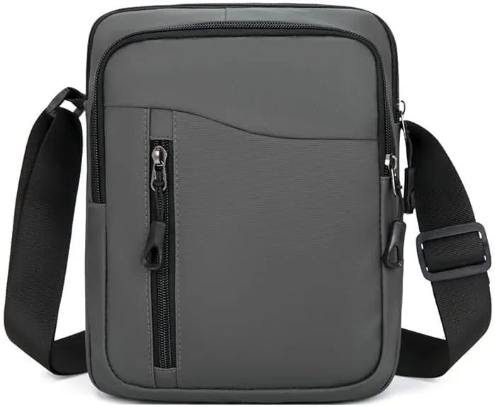 Crossbody Sling Bag or Messenger bag for Men, Wear-resistant Water Resistant Tote Shoulder Bag Daypack for Travel Hiking