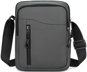 Crossbody Sling Bag or Messenger bag for Men, Wear-resistant Water Resistant Tote Shoulder Bag Daypack for Travel Hiking